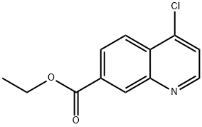 Ethyl 4-chloroquinoline-7-carboxylate Structure