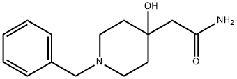2-(1-苄基-4-羟基哌啶-4-基)乙酰胺, 28530-95-2, 结构式