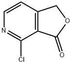 4-氯呋喃并[3,4-C]吡啶-3(1H)-酮, 285991-64-2, 结构式