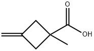 1-甲基-3-亚甲基环丁基甲酸 结构式