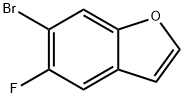 6-溴-5-氟苯并呋喃, 286837-12-5, 结构式