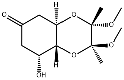 (2S,3S,4aR,8R,8aR)-Hexahydro-8-hydroxy-2,3-diMethoxy-2,3-diMethyl-1,4-benzodioxin-6(5H)-one