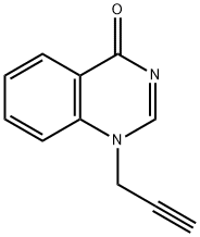 1-(Prop-2-yn-1-yl)quinazolin-4(1H)-one 化学構造式