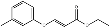 ethyl 3-(3-Methylphenoxy)prop-2-enoate|乙基3 - (3 - 甲基苯氧基)丙-2 - 烯酸甲酯