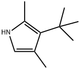 3-(tert-Butyl)-2,4-diMethyl-1H-pyrrole Struktur