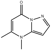 4,5-二甲基吡唑并[1,5-A]嘧啶-7(4H)-酮,29269-61-2,结构式