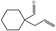 Cyclohexanecarboxaldehyde, 1-(2-propen-1-yl)- Struktur