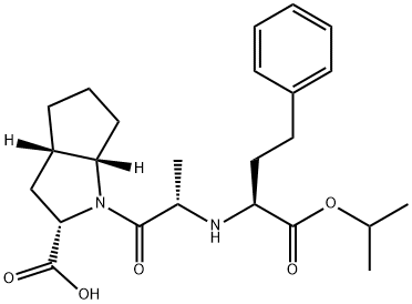 RAMIPRIL RELATED COMPOUND B (20 MG) (RAMIPRIL ISOPROPYLESTER) 化学構造式