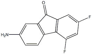 7-AMino-2,4-difluoro-9H-fluoren-9-one Structure