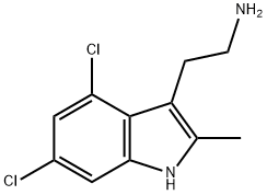 2-(4,6-Dichloro-2-Methyl-1H-indol-3-yl)ethanaMine Structure