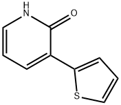 2-Hydroxy-3-(thiophen-2-yl)pyridine Structure