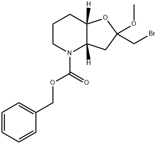 (3As,7as)-benzyl2-(broMoMethyl)-2-Methoxyhexahydrofuro[3,2-b]pyridine-4(2h)-carboxylate|304436-19-9