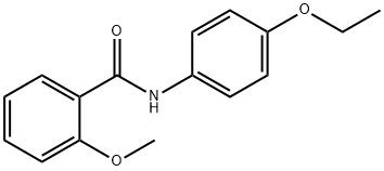 N-(4-乙氧基苯基)-2-甲氧基苯甲酰胺,306279-64-1,结构式