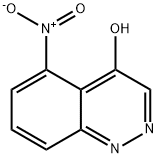 5-硝基噌啉-4-醇,306991-09-3,结构式