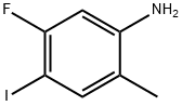 5-Fluoro-4-iodo-2-Methylaniline, 307306-08-7, 结构式