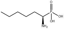 (1R)-(-)-(1-氨基己基)膦酸 结构式