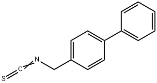 1,1'-Biphenyl, 4-(isothiocyanatoMethyl)- 结构式