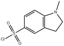 1-Methylindoline-5-sulfonyl chloride Struktur