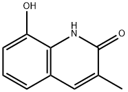 8-羟基-3-甲基喹啉-2(1H)-酮 结构式