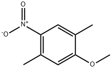 1-甲氧基-2,5-二甲基-4-硝基苯 结构式
