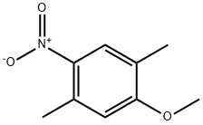 1-Methoxy-2,5-diMethyl-4-nitrobenzene, 化学構造式