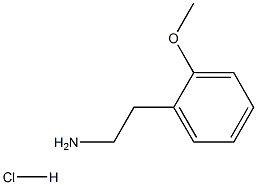 BenzeneethanaMine, 2-Methoxy-, (Hydrochloride) Structure