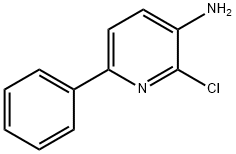 2-氯-6-苯基吡啶-3-胺 结构式