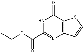 4-氧代-3,4-二氢噻吩并[3,2-D]嘧啶-2-羧酸乙酯,319442-19-8,结构式
