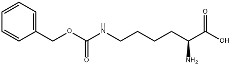 2-aMino-6-(((benzyloxy)carbonyl)aMino)hexanoic acid Struktur