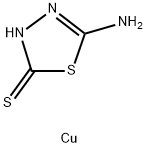 噻菌铜 结构式