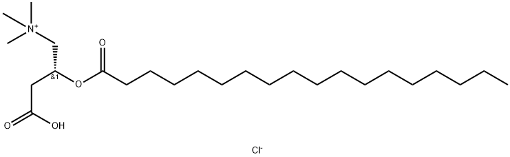 R-Stearoyl Carnitine Chloride,32350-57-5,结构式