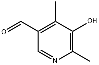5-Hydroxy-4,6-diMethylnicotinaldehyde Structure