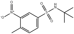 N-tert-Butyl-4-Methyl-3-nitrobenzenesulfonaMide Structure