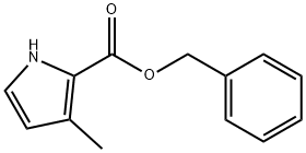 3-甲基-1H-吡咯-2-甲酸苄酯,3284-46-6,结构式