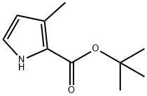 tert-Butyl 3-Methyl-1H-pyrrole-2-carboxylate Struktur