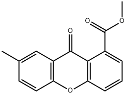 Methyl 7-Methyl-9-oxo-9H-xanthene-1-carboxylate Structure