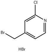 4-(溴甲基)-2-氯吡啶氢溴酸盐,32938-48-0,结构式