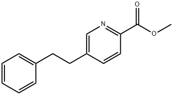 Methyl 5-phenethylpicolinate Structure