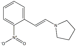 (E)-1-(2-nitrostyryl)pyrrolidine