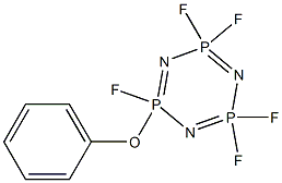 五氟(苯氧基)环三磷腈,33027-68-8,结构式