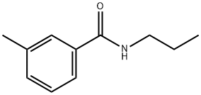 3-メチル-N-N-プロピルベンズアミド 化学構造式