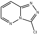 3-chloro[1,2,4]triazolo[4,3-b]pyridazine Struktur