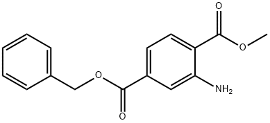 4-Benzyl 1-Methyl 2-aMinoterephthalate Struktur