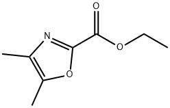 4,5-二甲基-恶唑-2-甲酸甲酯,33123-73-8,结构式