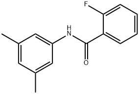 2-氟-N-(3,5-二甲基苯基)苯甲酰胺, 332168-85-1, 结构式