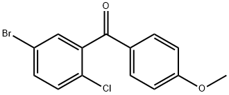 5-溴-2-氯苯基-4-乙氧基苯基-甲酮,333361-49-2,结构式