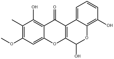4,6,11-三羟基-9-甲氧基-10-甲基-[1]苯并吡喃并[3,4-B][1]苯并吡喃-12(6H)-酮