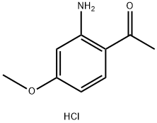 1-(2-胺基-4-甲氧基苯基)乙-1-酮盐酸盐,335104-63-7,结构式