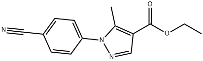 ethyl 1-(4-cyanophenyl)-5-Methyl-1H-pyrazole-4-carboxylate|