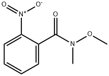 N-methoxy-N-methyl-2-nitrobenzamide Structure